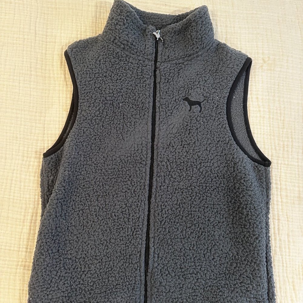 PINK Victoria's Secret Sherpa Vest